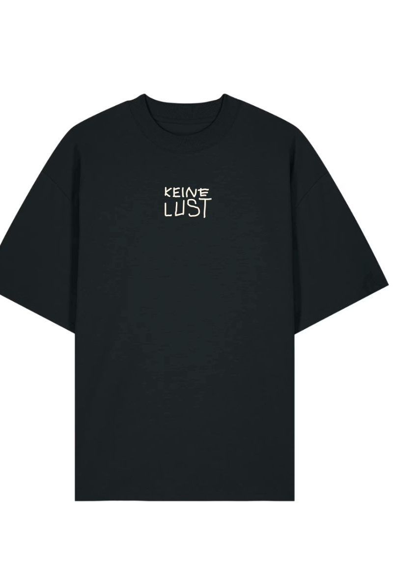 <b>NICO GOMEZ</b> <br>KEINE LUST <br>Unisex Shirt schwarz